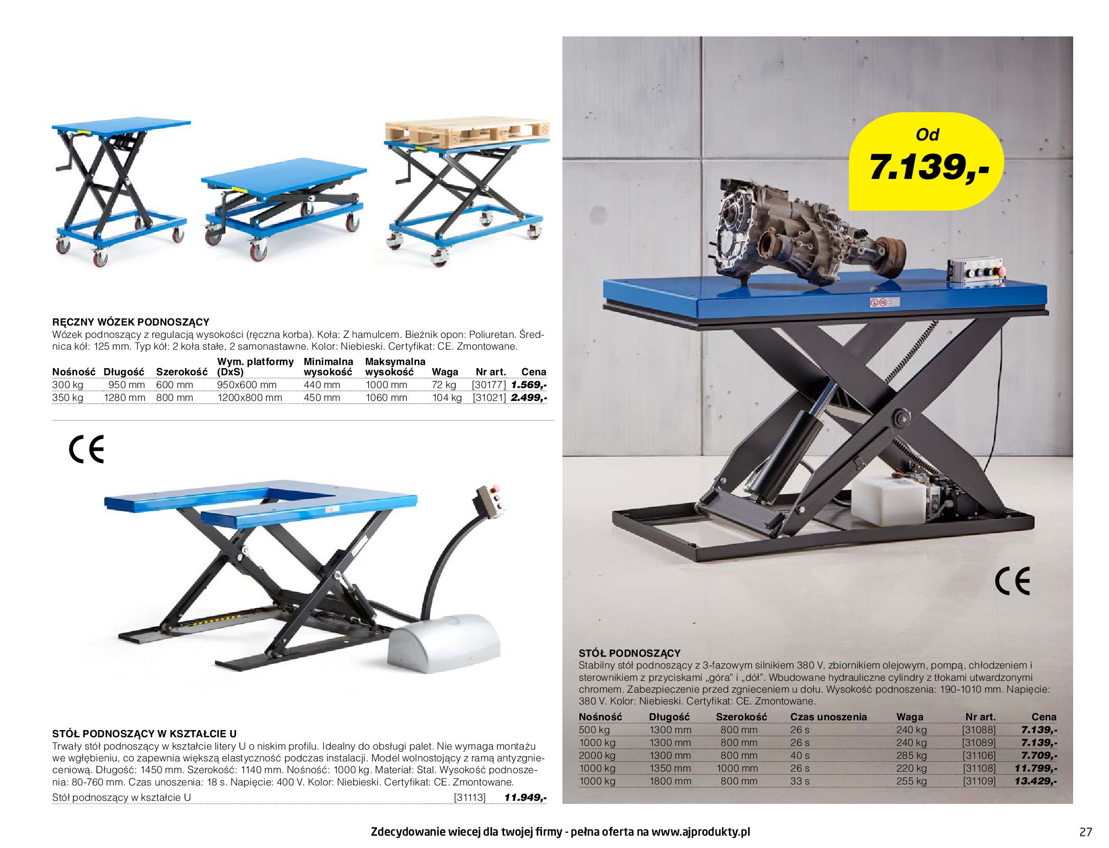 Gazetka AJ Produkty: Katalog AJ Produkty - przemysł, warsztat 2021-10-01 page-27