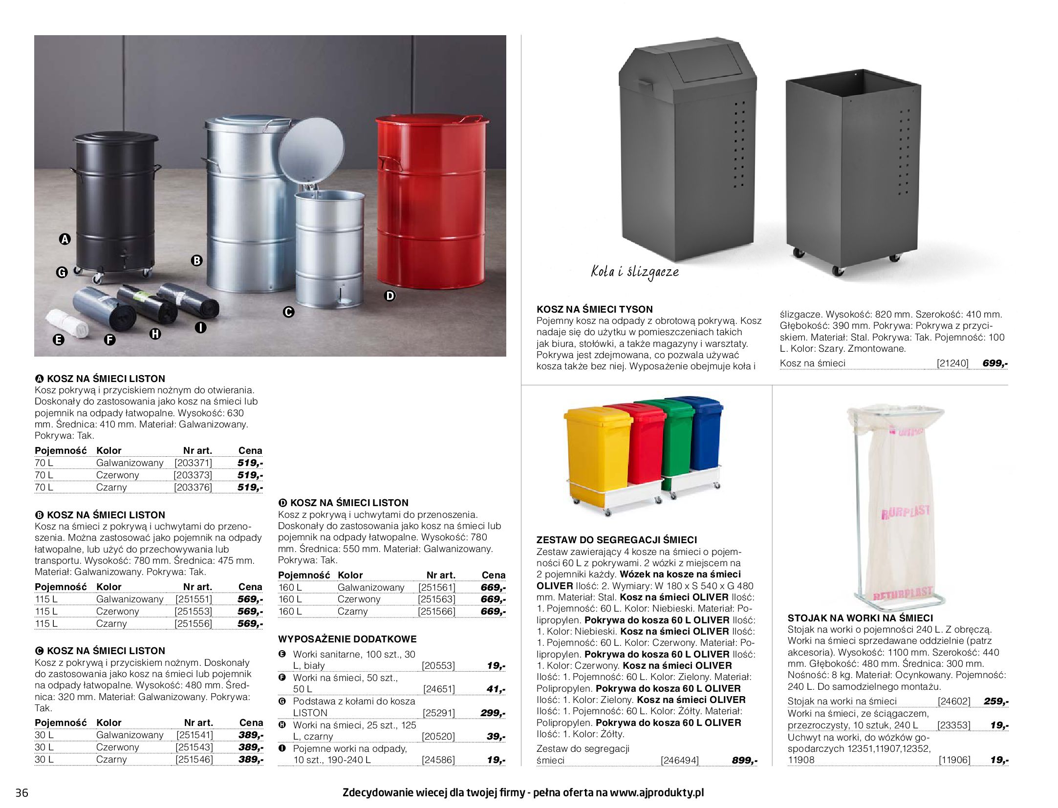 Gazetka AJ Produkty: Katalog AJ Produkty - przemysł, warsztat 2021-10-01 page-36