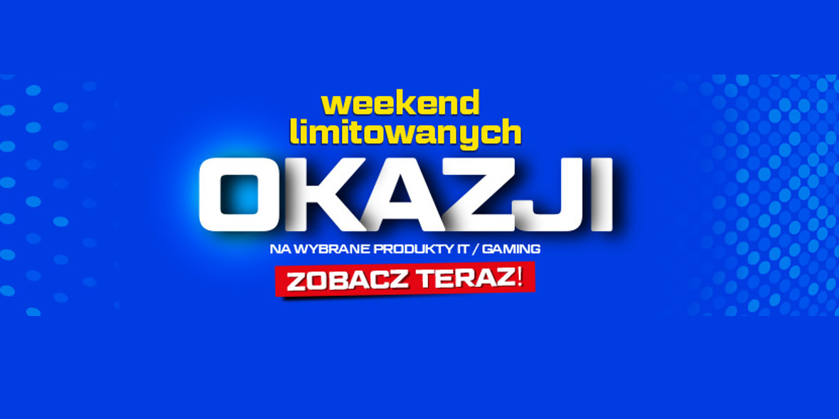RTV EURO AGD:  Weekend limitowanych okazji 12.08.2022