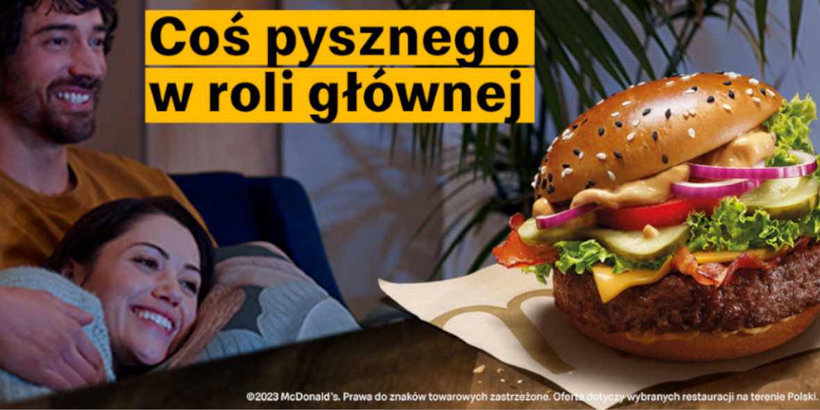 McDonald's: 6 x 10 zł na Twoje zamówienie 20.03.2023