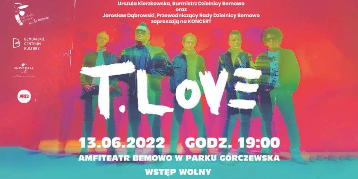 Goodie:  Darmowy koncert T.LOVE 26.05.2022