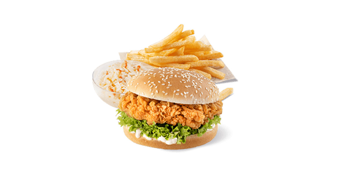 KFC: 30 zł za Zinger Burger Menu 02.08.2022