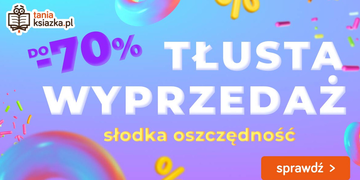 TaniaKsiazka.pl: Do-70% na wyprzedaży