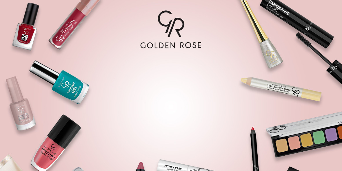 Golden Rose: -40% na palety korektorów