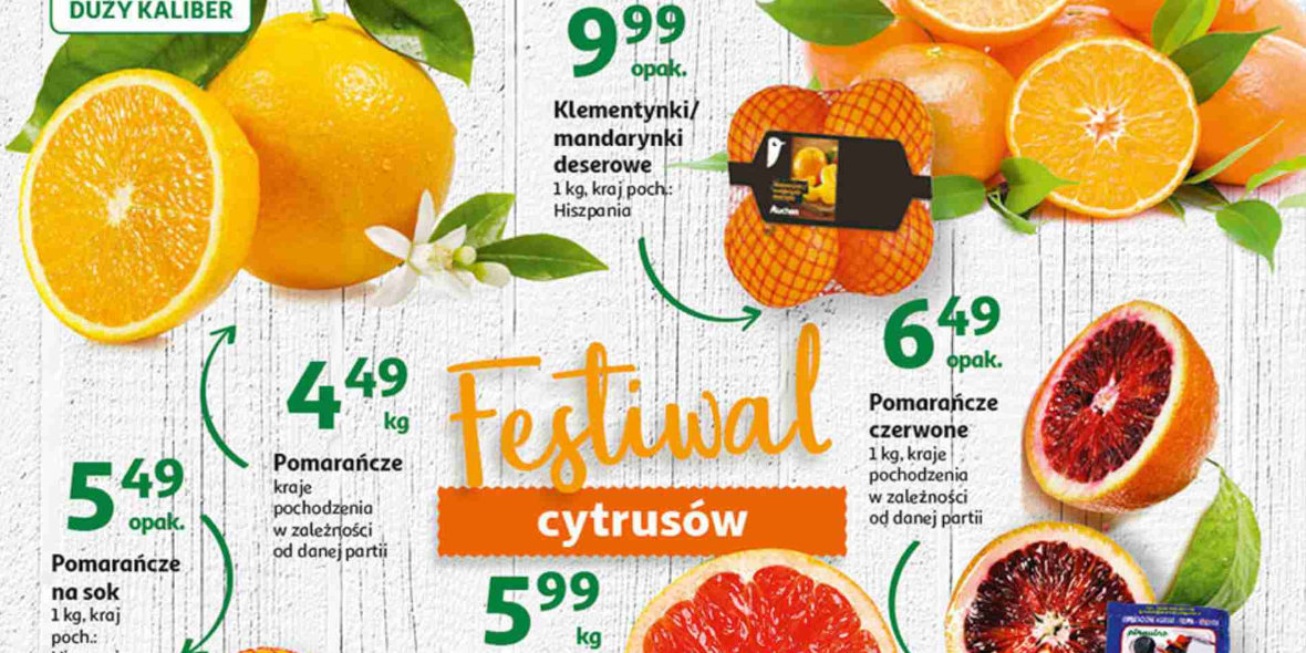 Auchan:  Festiwal Cytrusów 09.02.2023