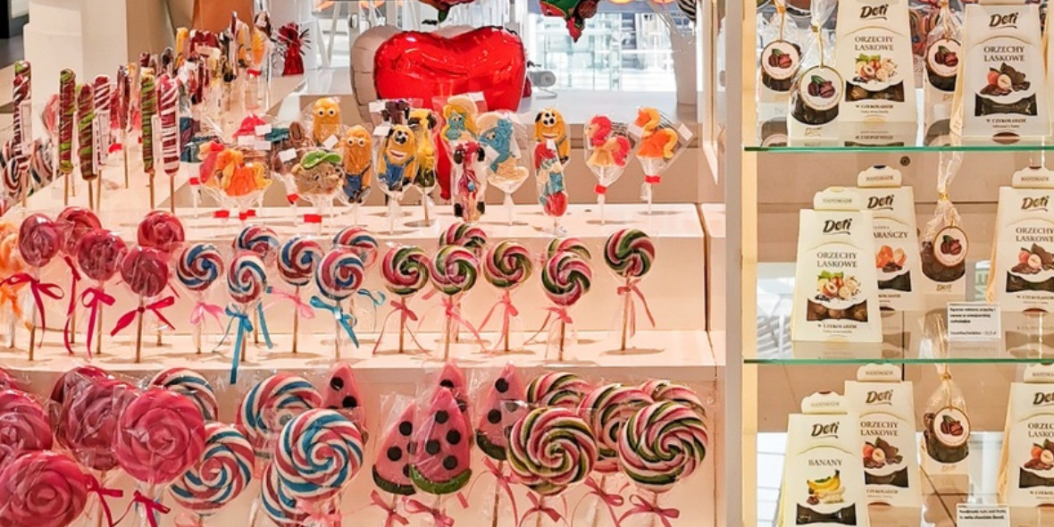 Candy Shop: Do -7% na lizaki i balony 08.07.2021