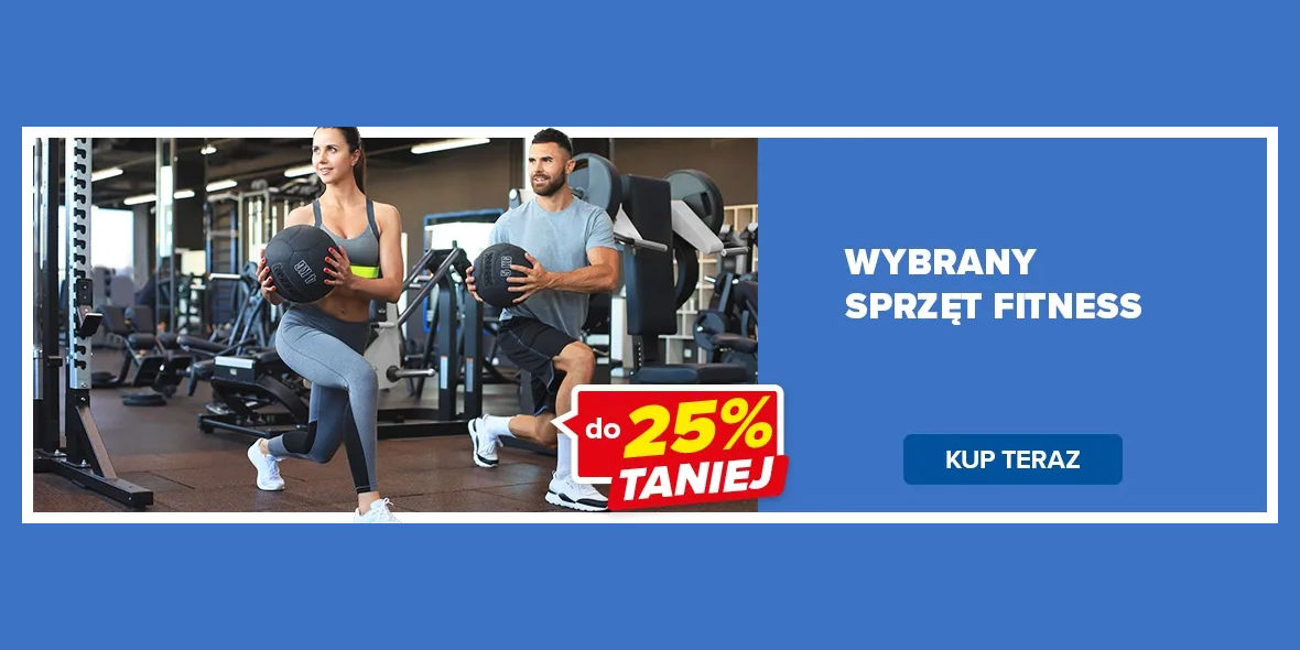 Carrefour: Do -25% na sprzęt fitness 24.01.2023