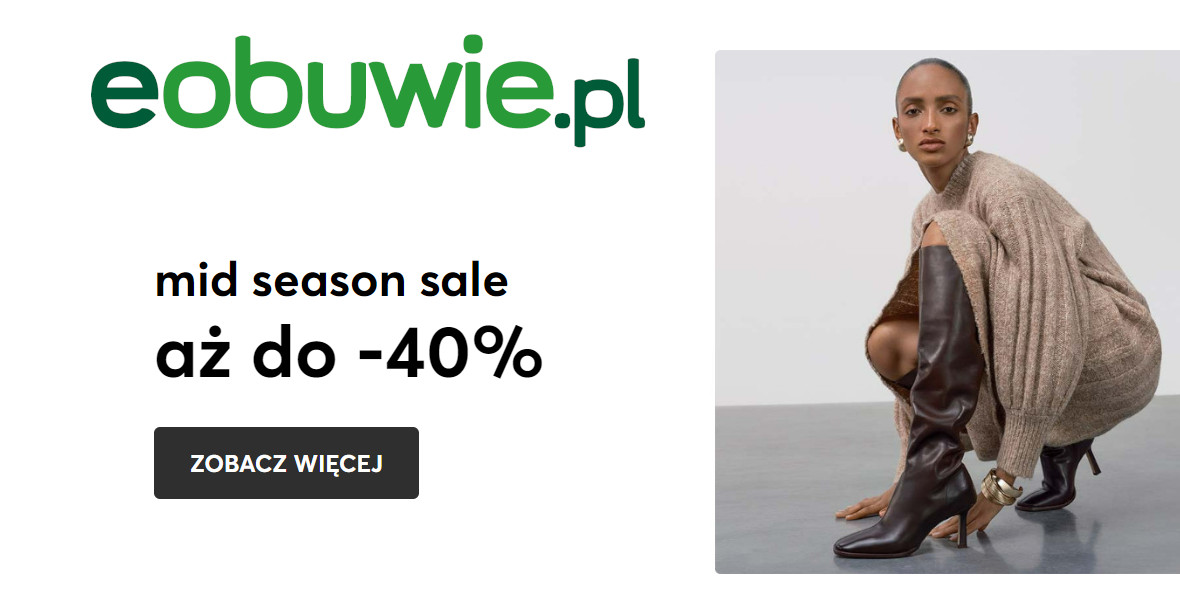 eobuwie.pl:  Do -40% na Mid Season Sale na eobuwie.pl 30.11.2022