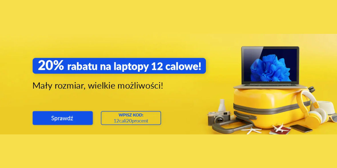 AMSO: KOD rabatowy -20% na laptopy 12"
