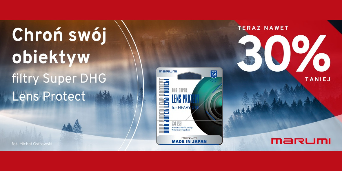 Cyfrowe.pl: Do -30% na filtry Marumi Super DHG Lens Protect 07.03.2023