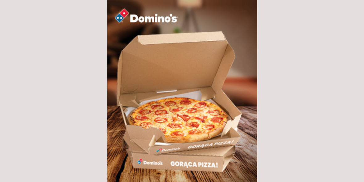 UberEATS: 2 w cenie 1 na zamówienie z Domino's Pizza 28.09.2023