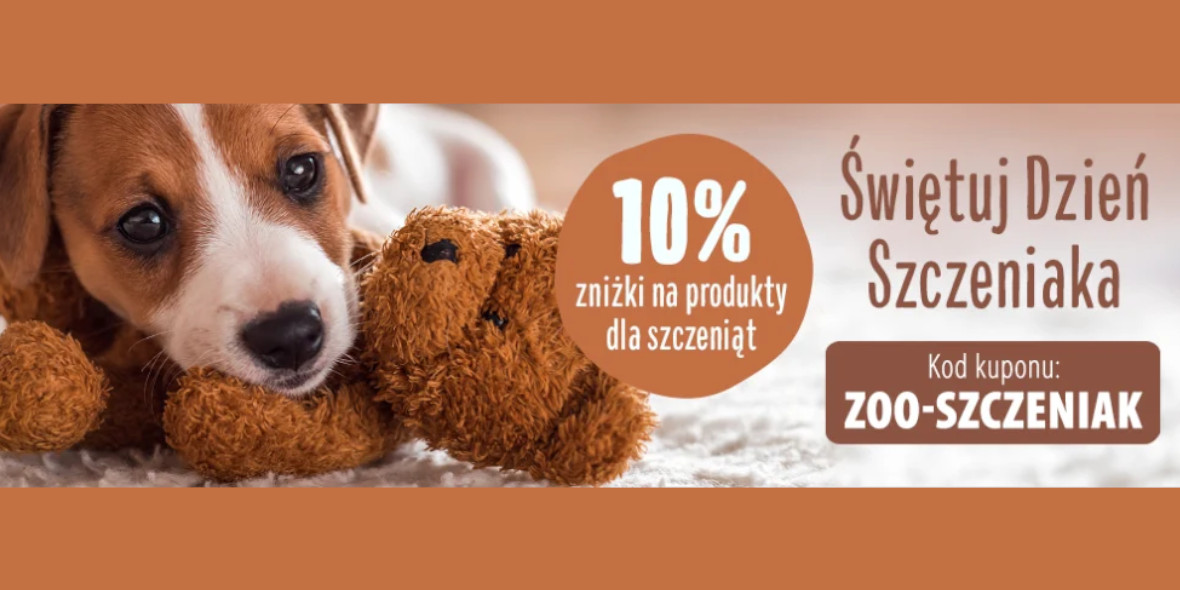 zooplus: KOD: -10% na wszystko dla szczeniaka 21.03.2023