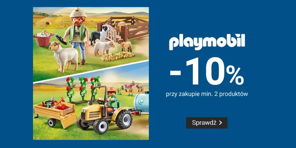 Smyk: -10% na markę Playmobil 27.02.2024