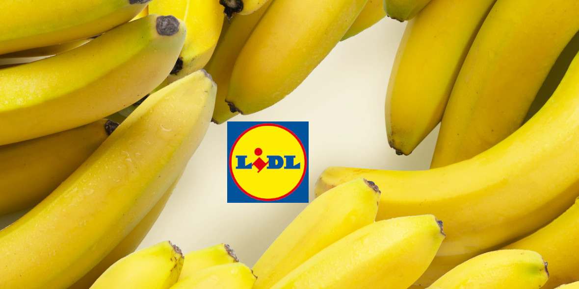 Lidl: -41% na banany premium 24.06.2022