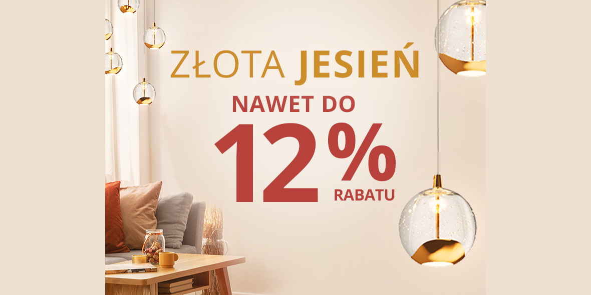 lampy.pl: KOD: do -12% na wybrane produkty 30.09.2022