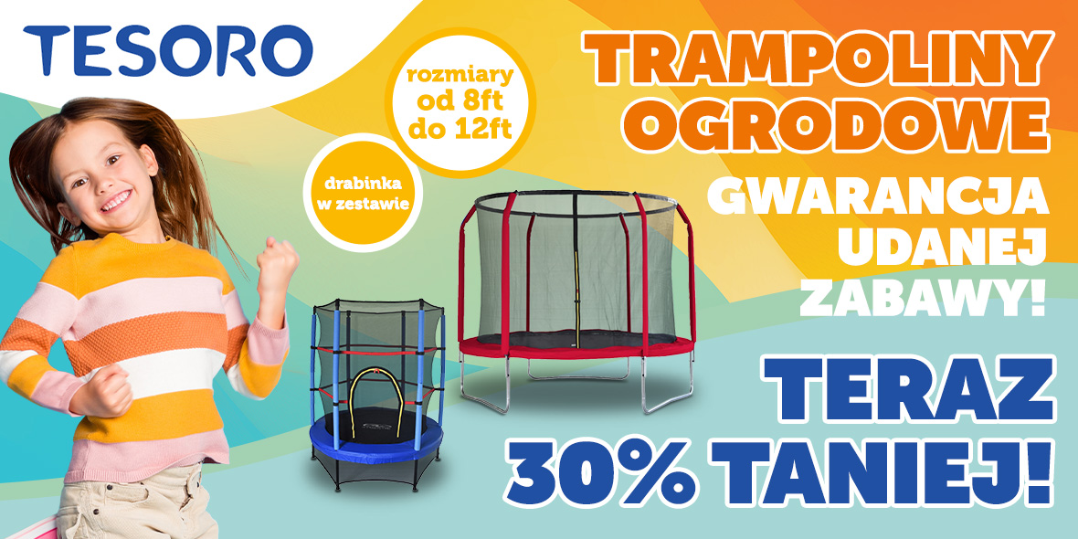 Urwis.pl: Do -30% na trampoliny ogrodowe