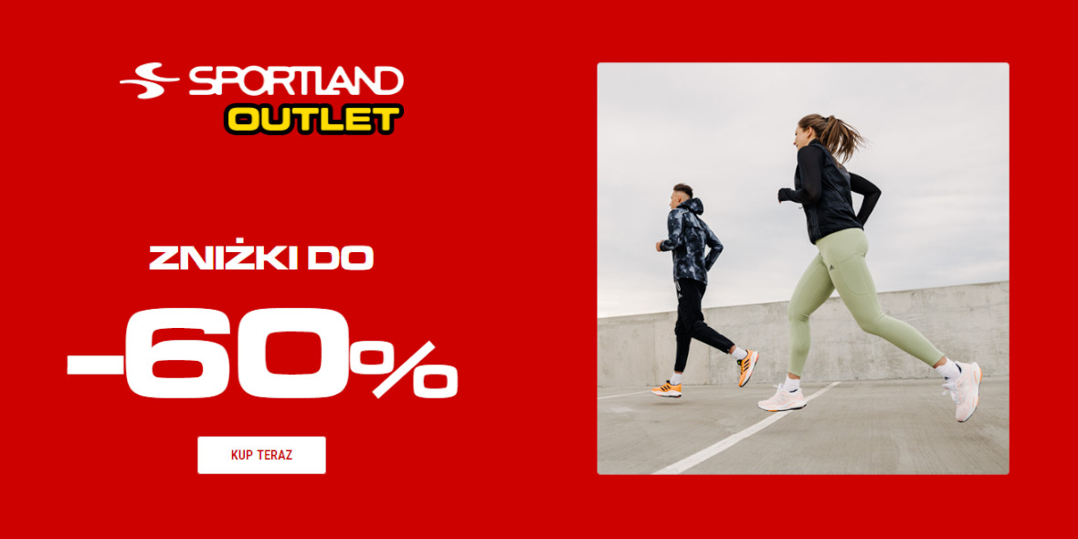 Sportland: Do -60% na produkty z outletu 19.01.2024