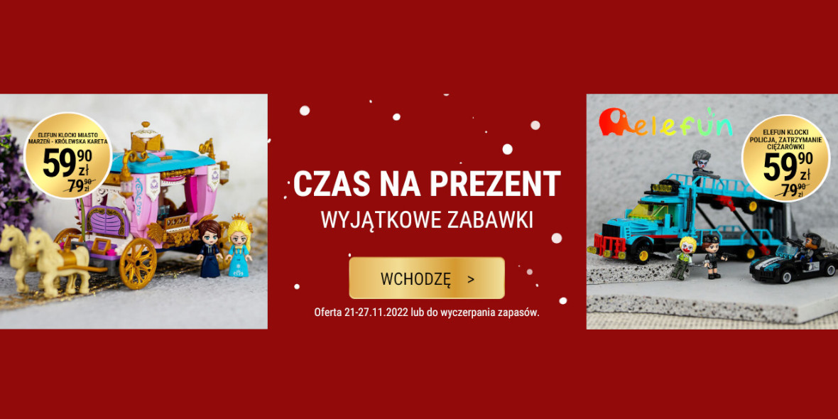 Biedronka Home: Od 24,99 zł za prezenty dla dzieci 21.11.2022