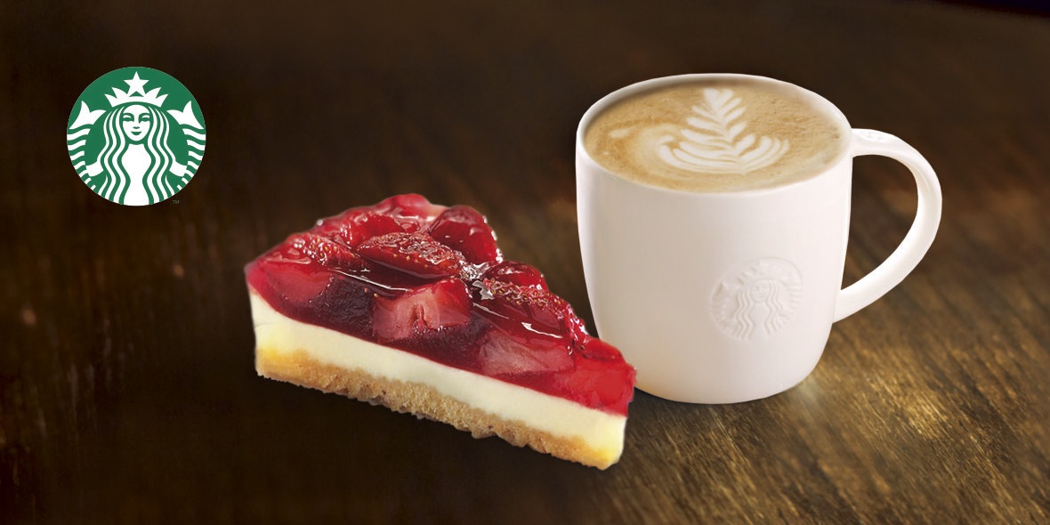 Starbucks: -50% na dowolną kawę przy zakupie ciastka