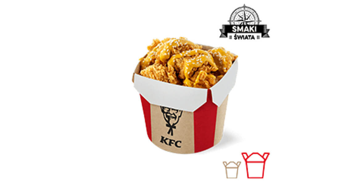 KFC: 24,99 zł za Ryż i Bites Kentucky Gold Grande 22.05.2023