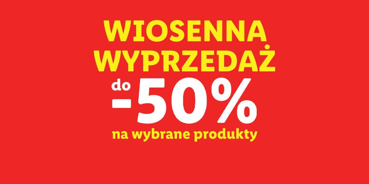 Lidl: ONLINE Do -50% na wyprzedaży w Lidl.pl 06.05.2024