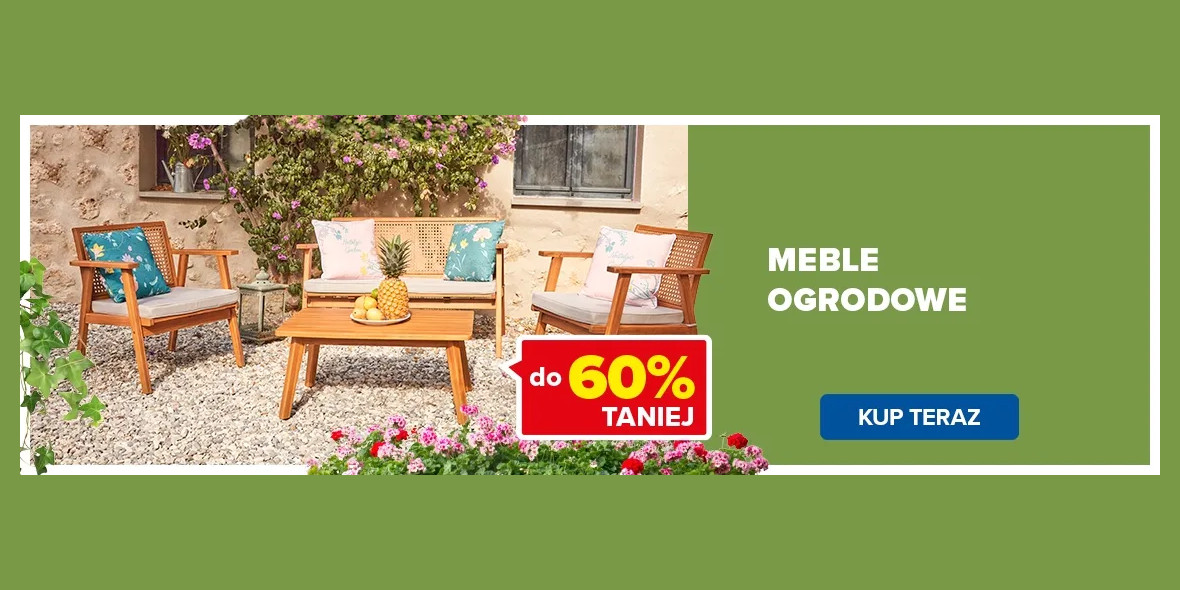 Carrefour: Do -60% na meble ogrodowe