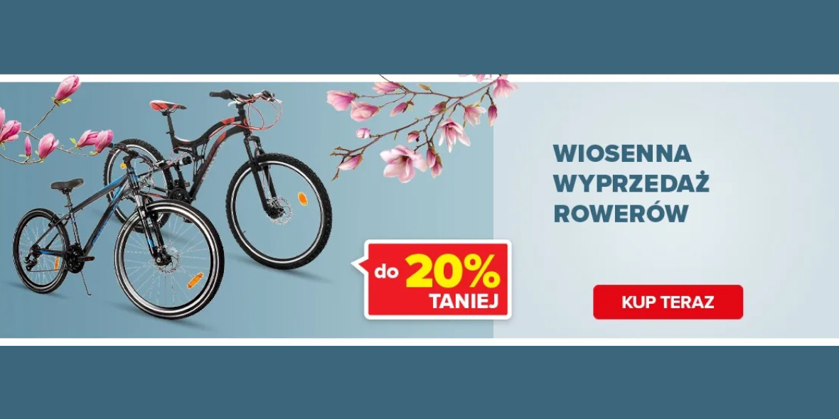 Carrefour: Do -20% na rowery 11.05.2022