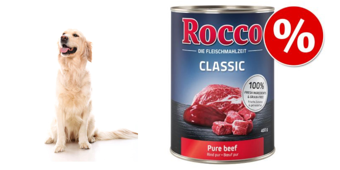 zooplus: -30 zł za karmę Rocco Classic dla psa, 18 puszek
