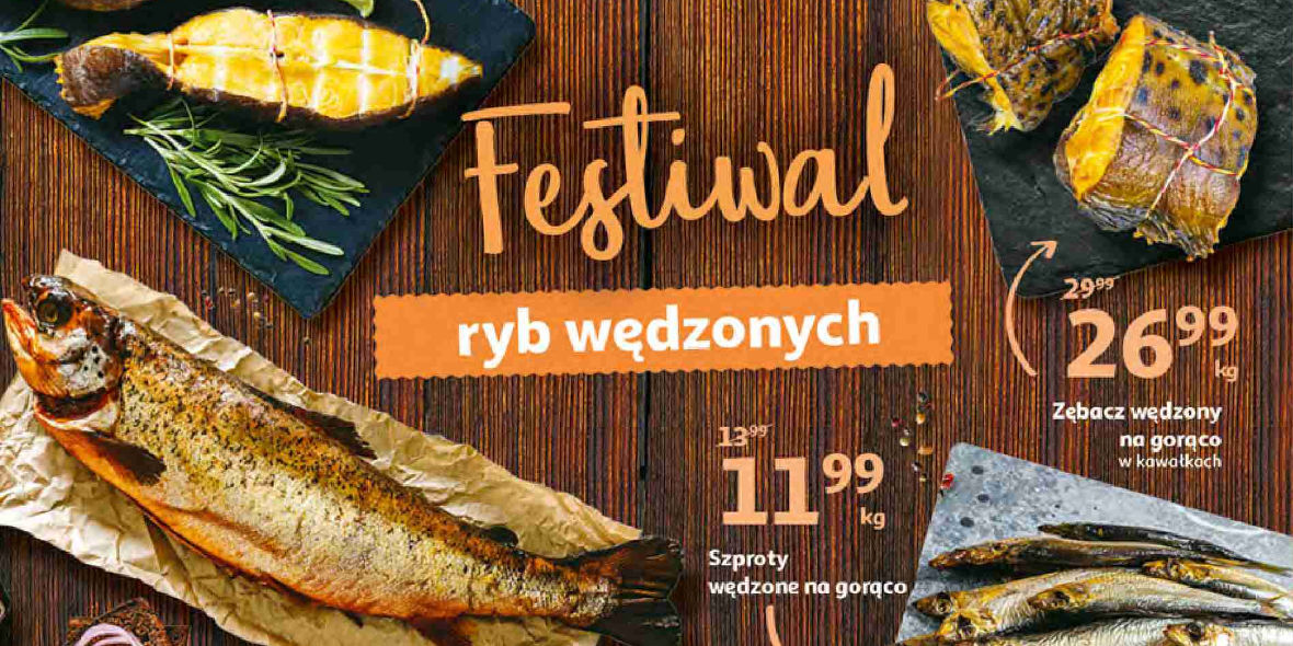Auchan:  Festiwal ryb wędzonych 20.01.2022