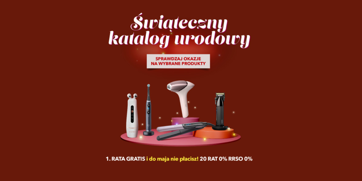 RTV EURO AGD: Do -500 zł na produkty beauty
