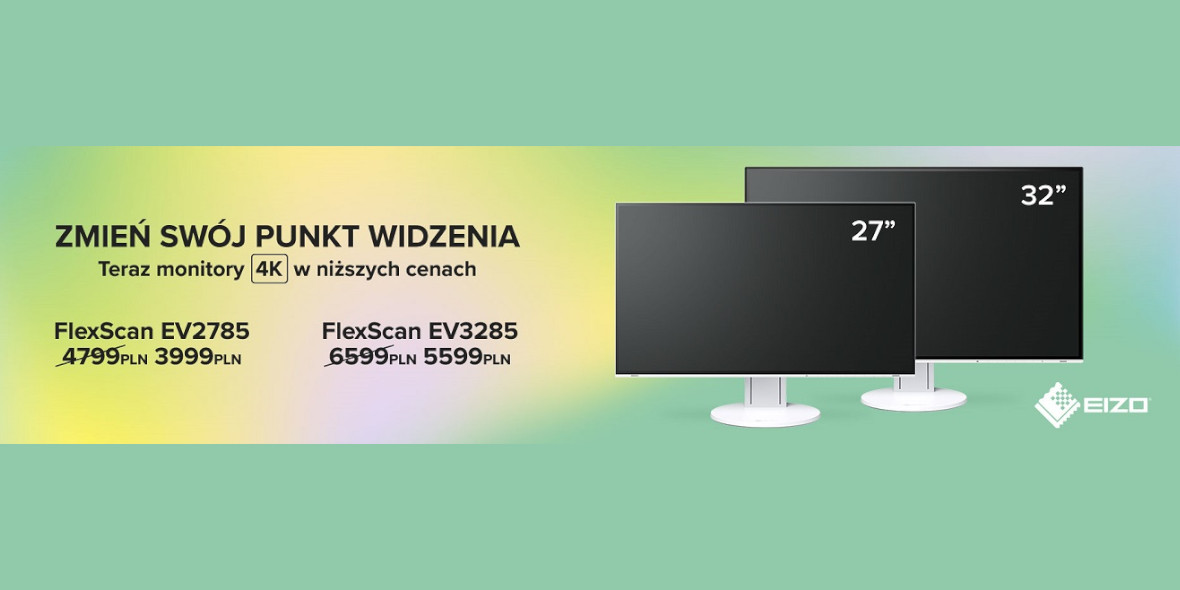 Cyfrowe.pl: Monitory EIZO 4K w niższych cenach!