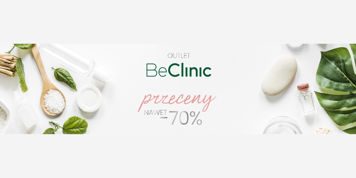 BeClinic: Do -70% na produkty z outlet'u