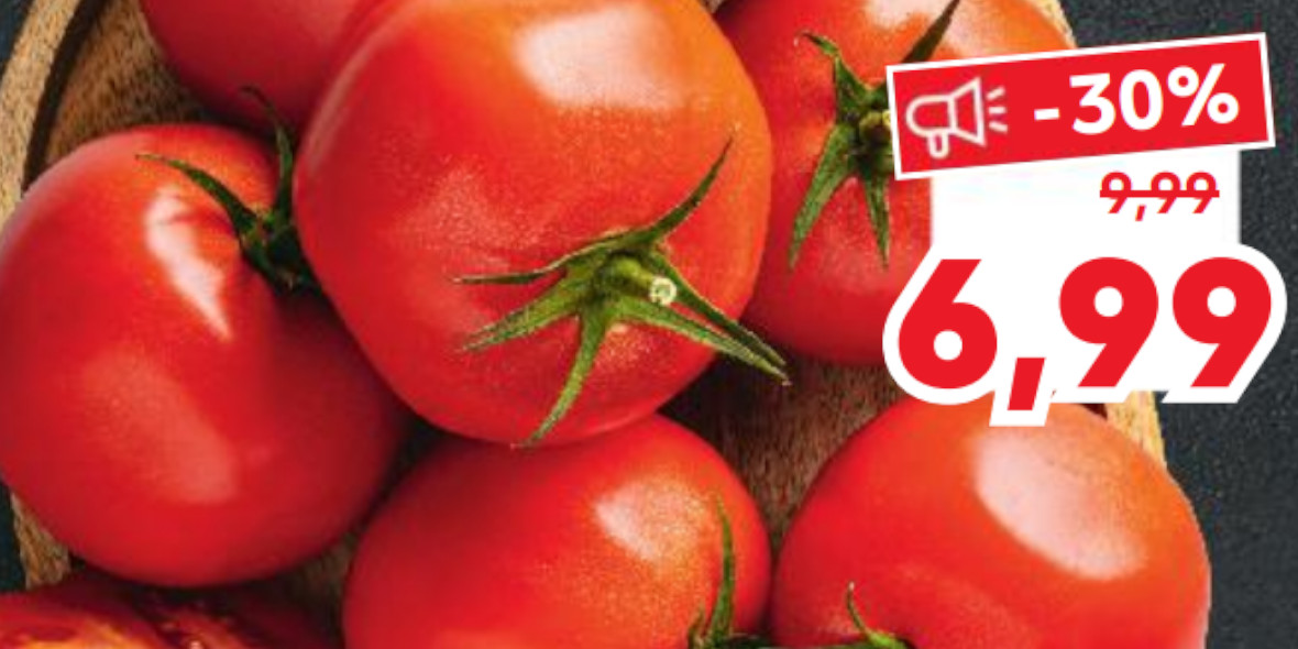 Kaufland: -30% na polskie pomidory malinowe 08.10.2022
