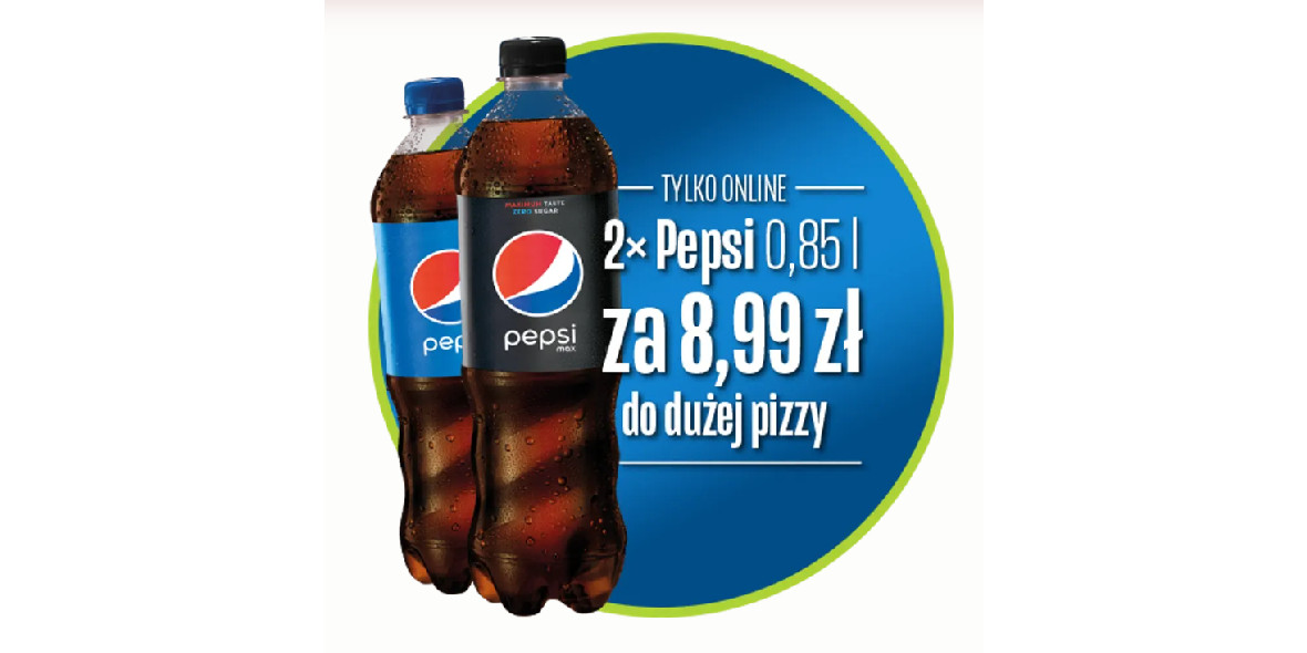 Da Grasso: 2x Pepsi za 8,99 zł