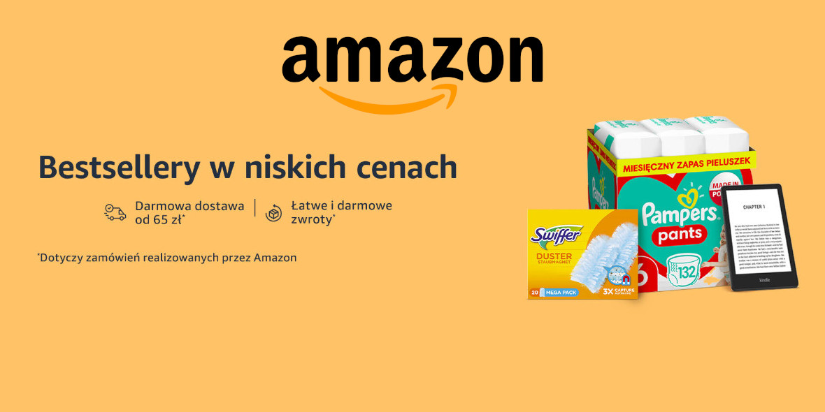 Amazon:  Bestsellery w niskich cenach 12.02.2024