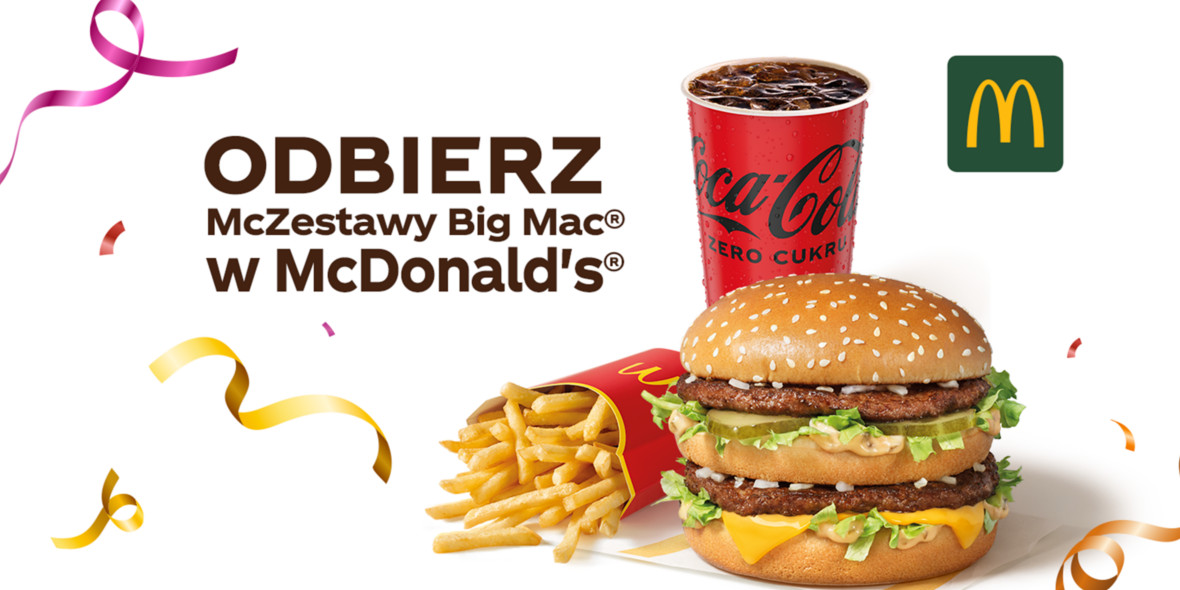 Coca-Cola: Gratis McZestaw Big Mac®