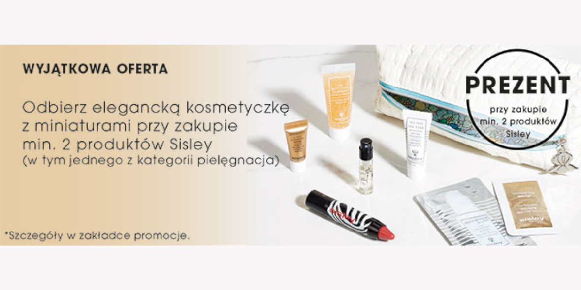 Sephora: Prezent przy zakupie produktów Sisley 23.09.2022