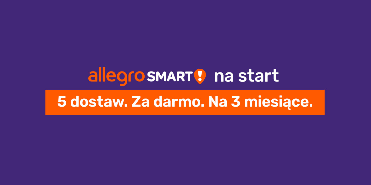 Allegro: Za DARMO 5 dostaw na start 01.04.2022