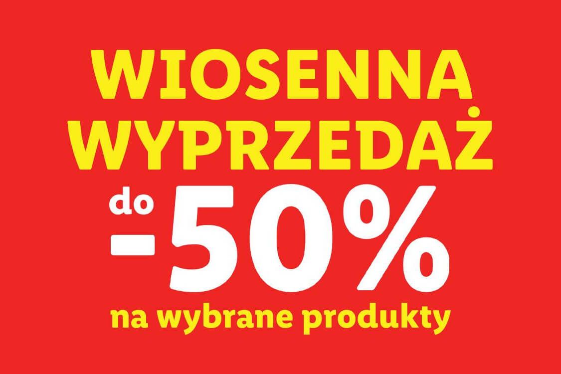 : ONLINE Do -50% na wyprzedaży w Lidl.pl
