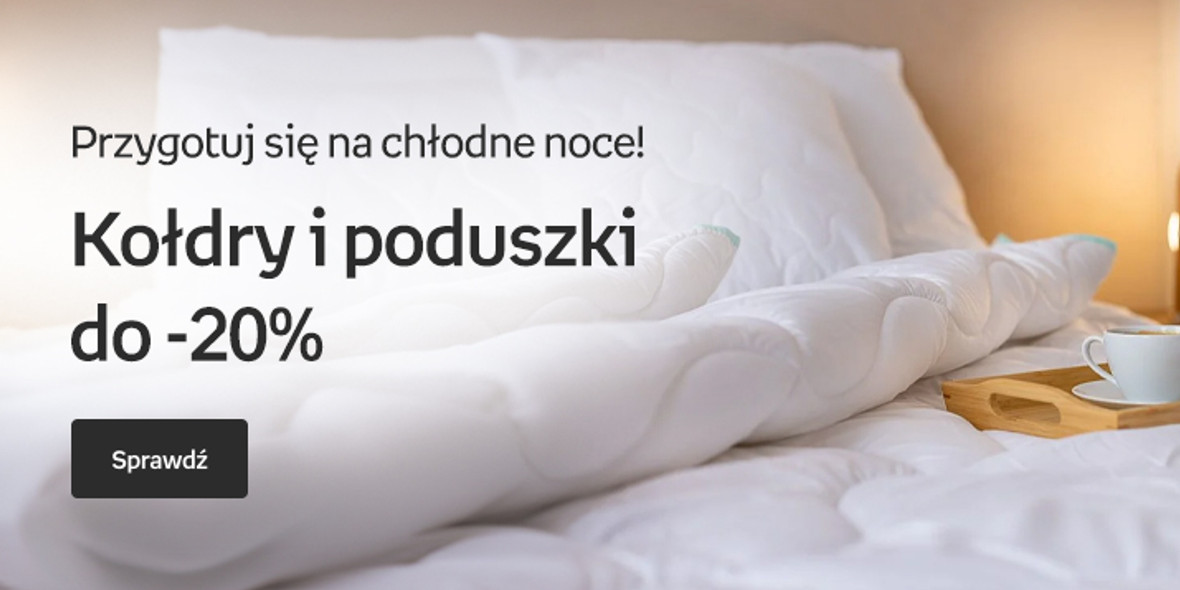 Empik: Do -20% na kołdry i poduszki 29.09.2023