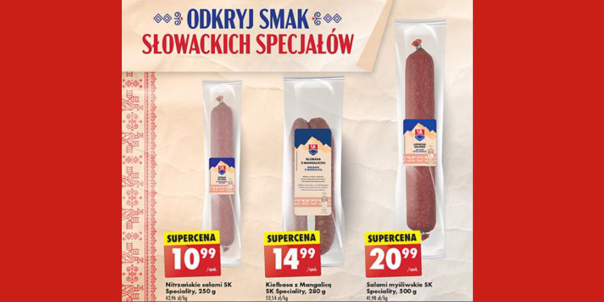 Biedronka:  Odkryj smak słowackich specjałów 11.04.2024