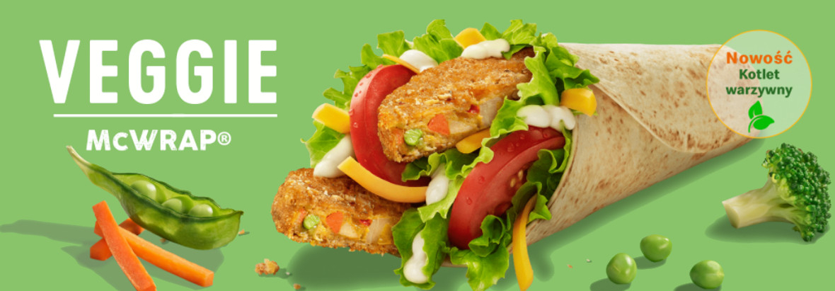 McDonald's:  Veggie McWrap® 28.09.2022