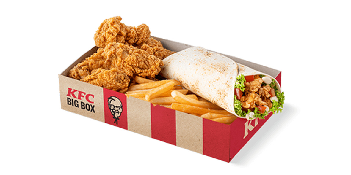KFC: 33,99 zł za Twister Teriyaki Big Box