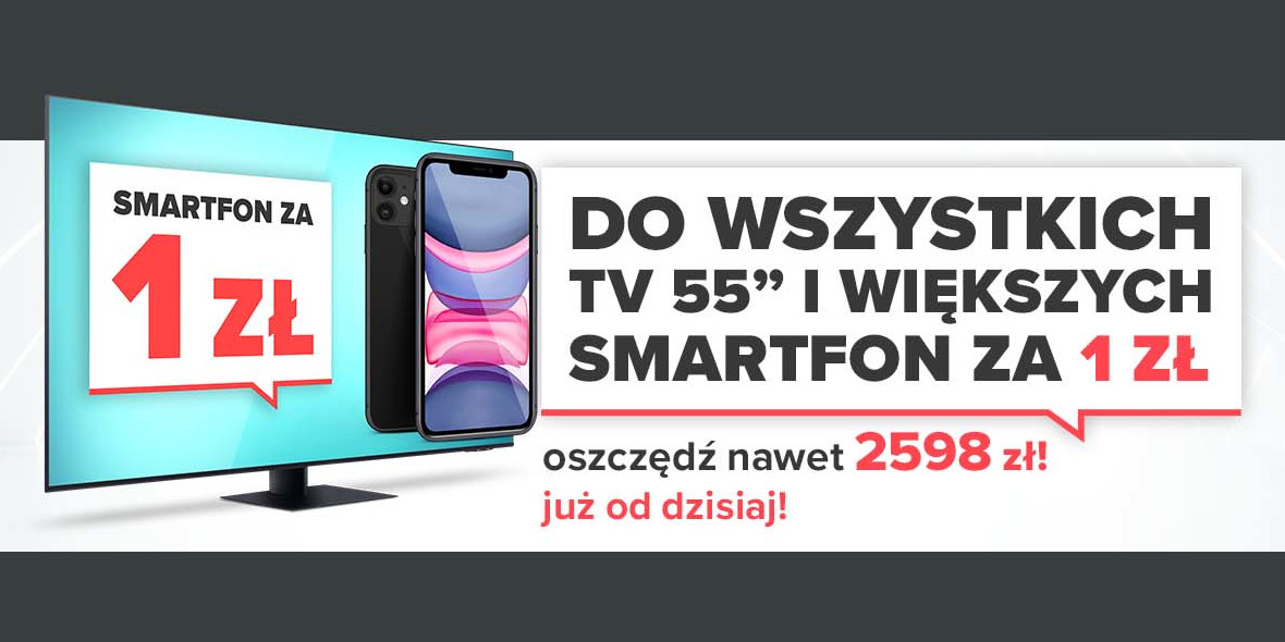 Neonet: 1 zł za smartfon przy zakupie telewizora 27.05.2022