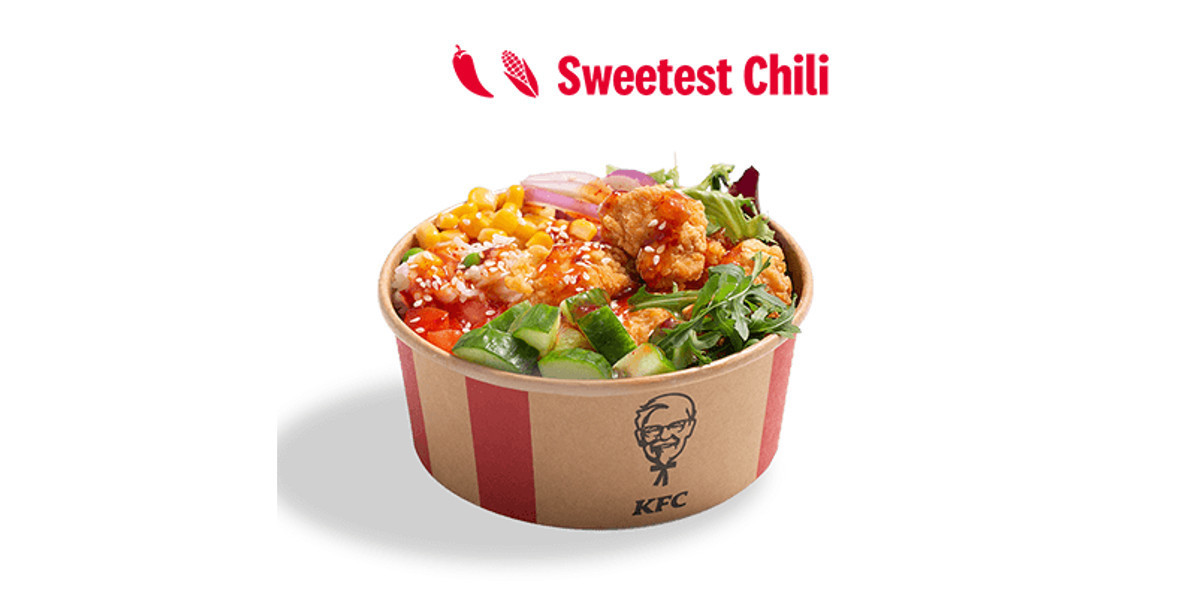 KFC: 27,95 zł za Sweetest Chilli Poke Bowl