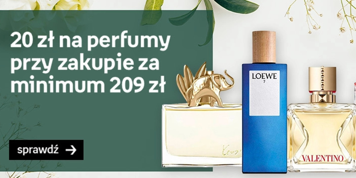 Empik: KOD: -20 zł na wybrane perfumy 05.10.2022