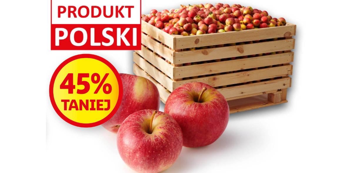 Lidl: -45% na polskie jabłka Szampion 29.09.2022