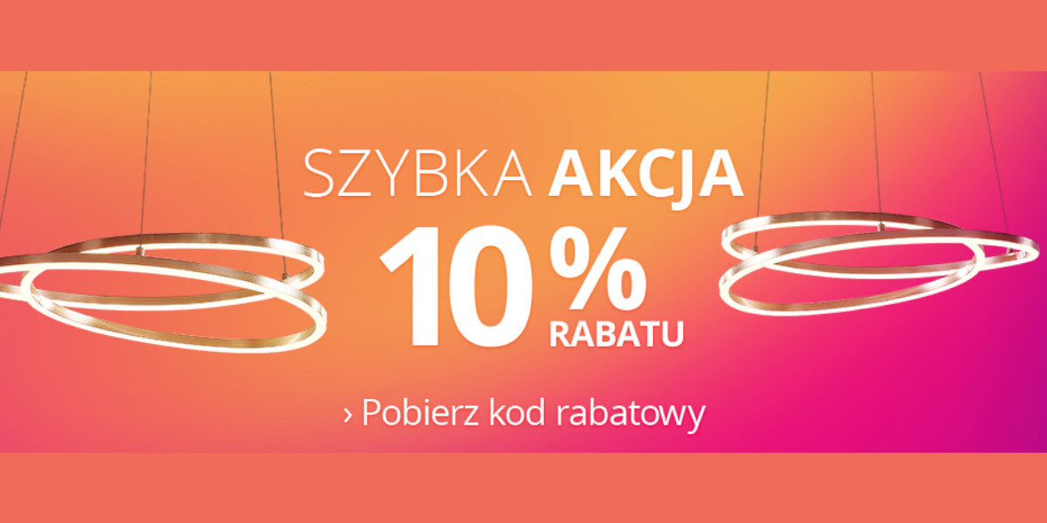 lampy.pl: KOD: -10% na oświetlenie 09.08.2022
