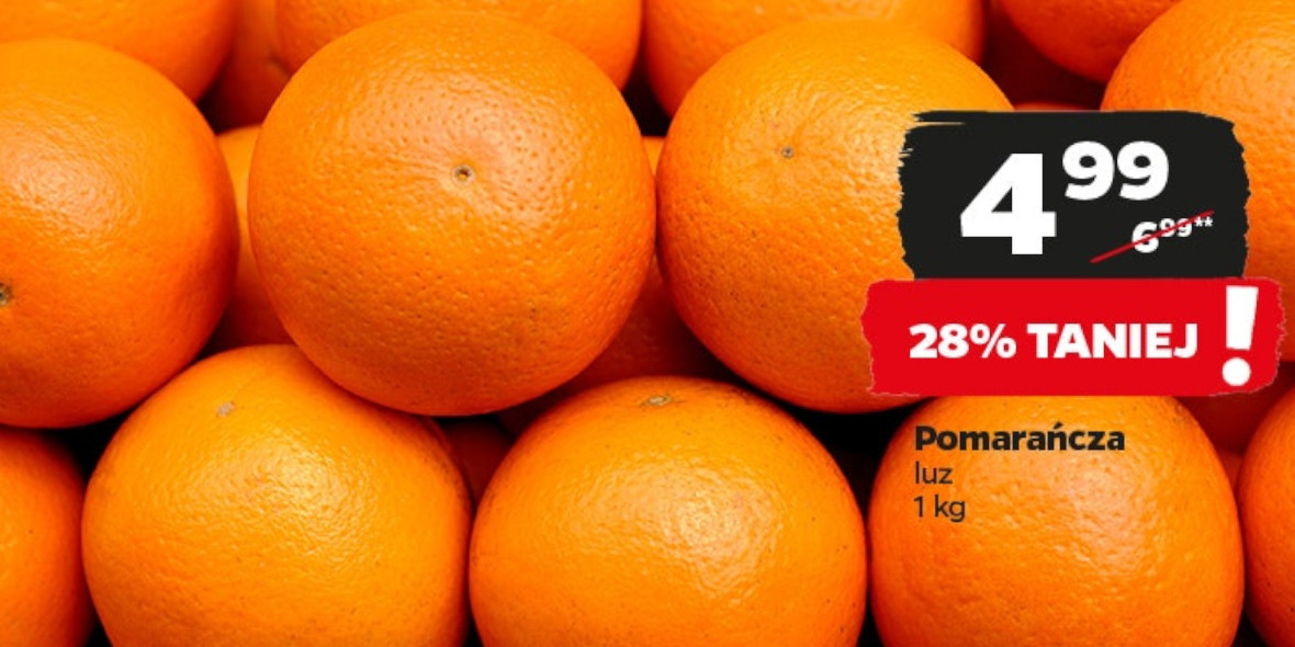 Netto: -28% na pomarańcze 27.03.2023