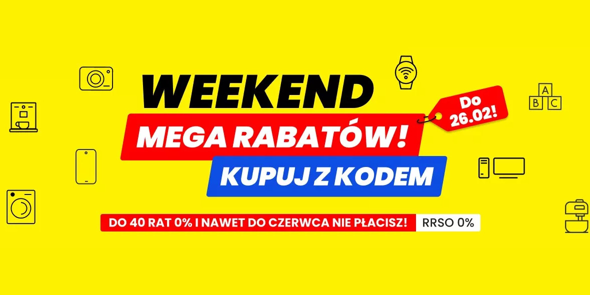 Media Expert: KOD rabatowy Weekendowe Rabatowanie 23.02.2024
